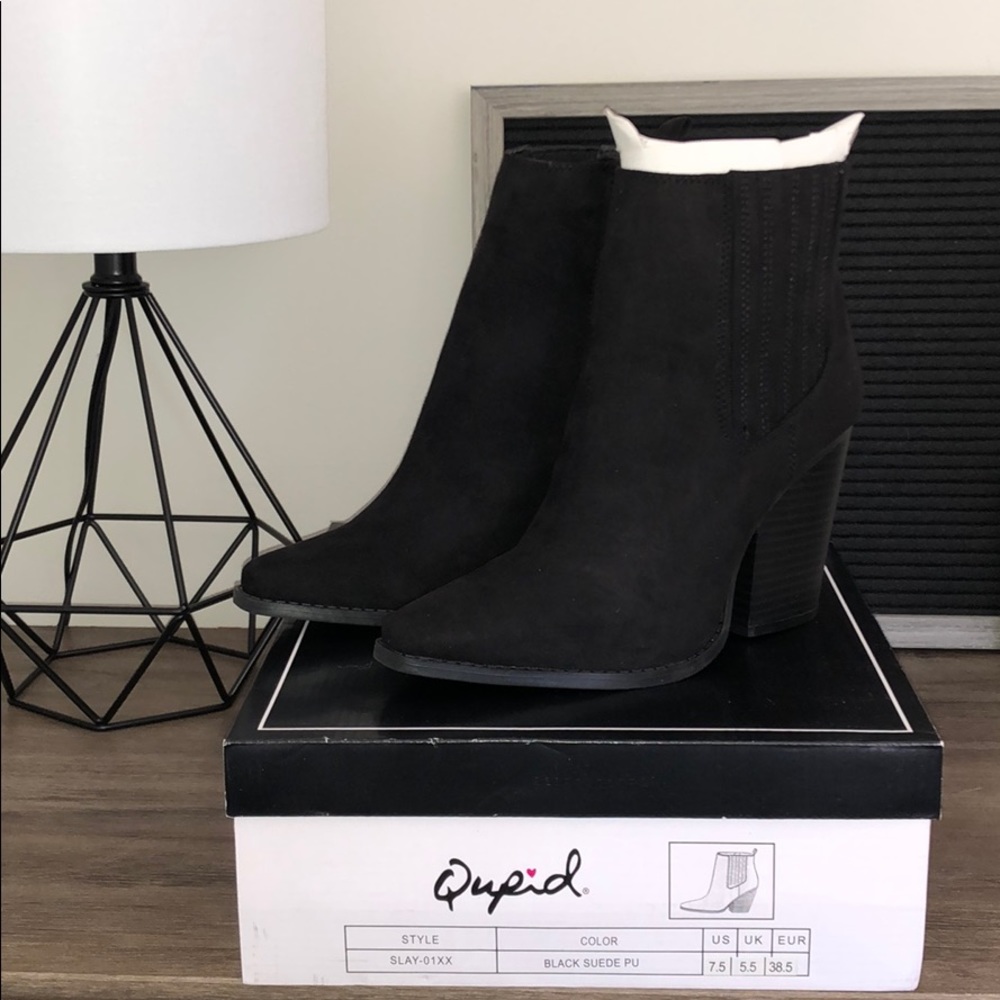 Black Qupid Booties
